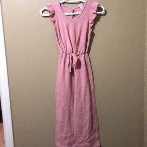 4for$20 Caution to the wind - Pink Bodysuit